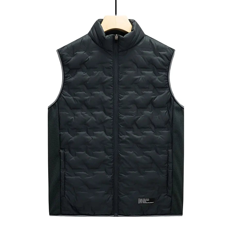 Fashion Spring Men's Puffer Lightweight Sleeveless Bodywarmer