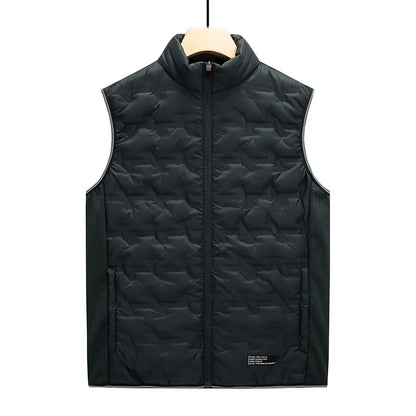 Fashion Spring Men's Puffer Lightweight Sleeveless Bodywarmer