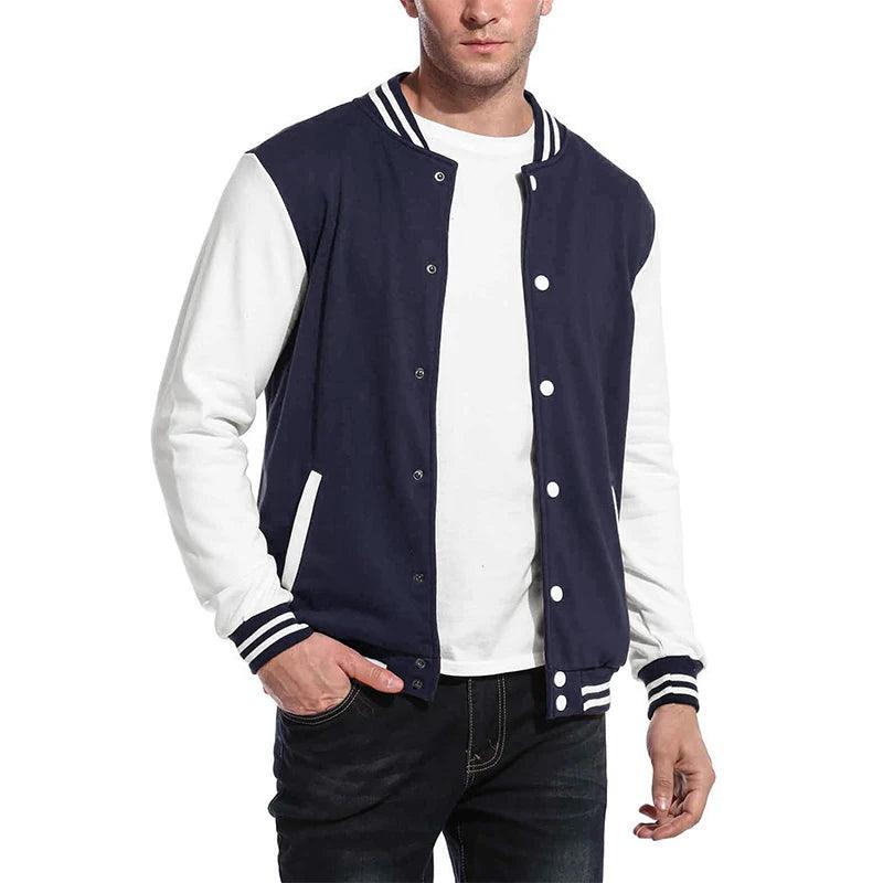 Men Baseball Streetwear Button down new style Jacket