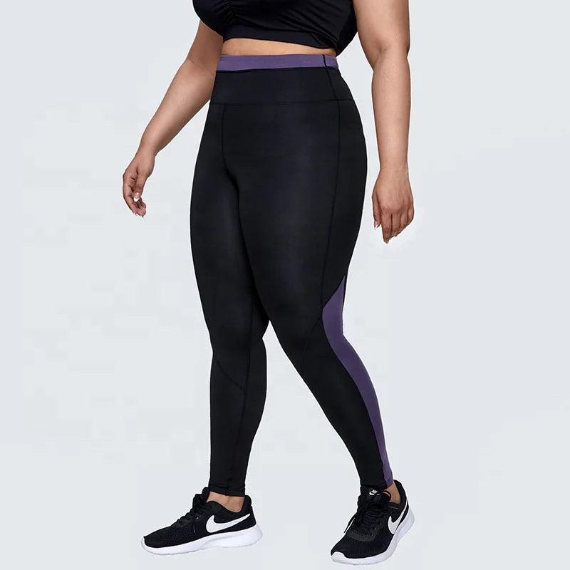 Athleisure: High Waist Leggings for Plus Size Fitness Yoga Wear