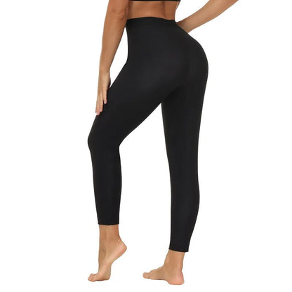 Women Thermal Leggings Workout Sauna Pants Body Shaper Sweat Shapewear Weight