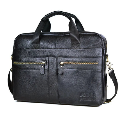 Business Genuine Leather Laptop Bag