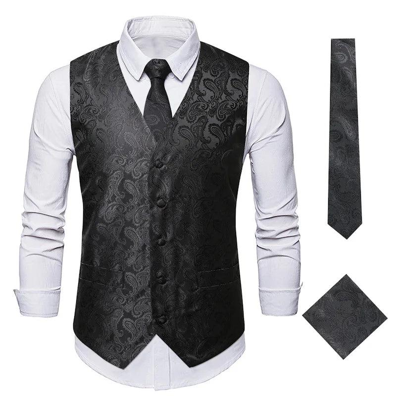 Sunflower Classic Embroidered Vests for Men