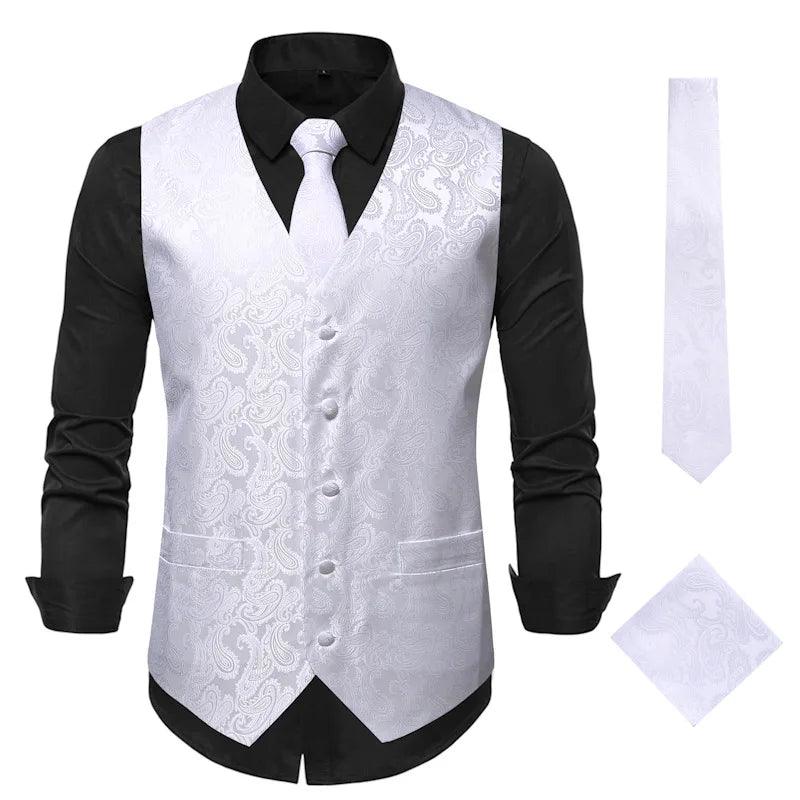 Sunflower Classic Embroidered Vests for Men