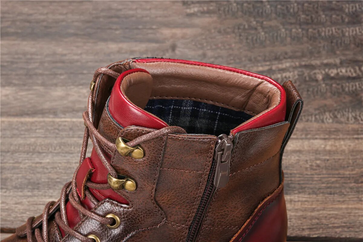 Men Narrow Front Winter Boots