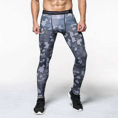 Men's Compression fitness tights