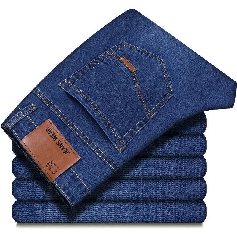 Top-Quality Designer Stretch Denim: Men's Slim Fit Jeans