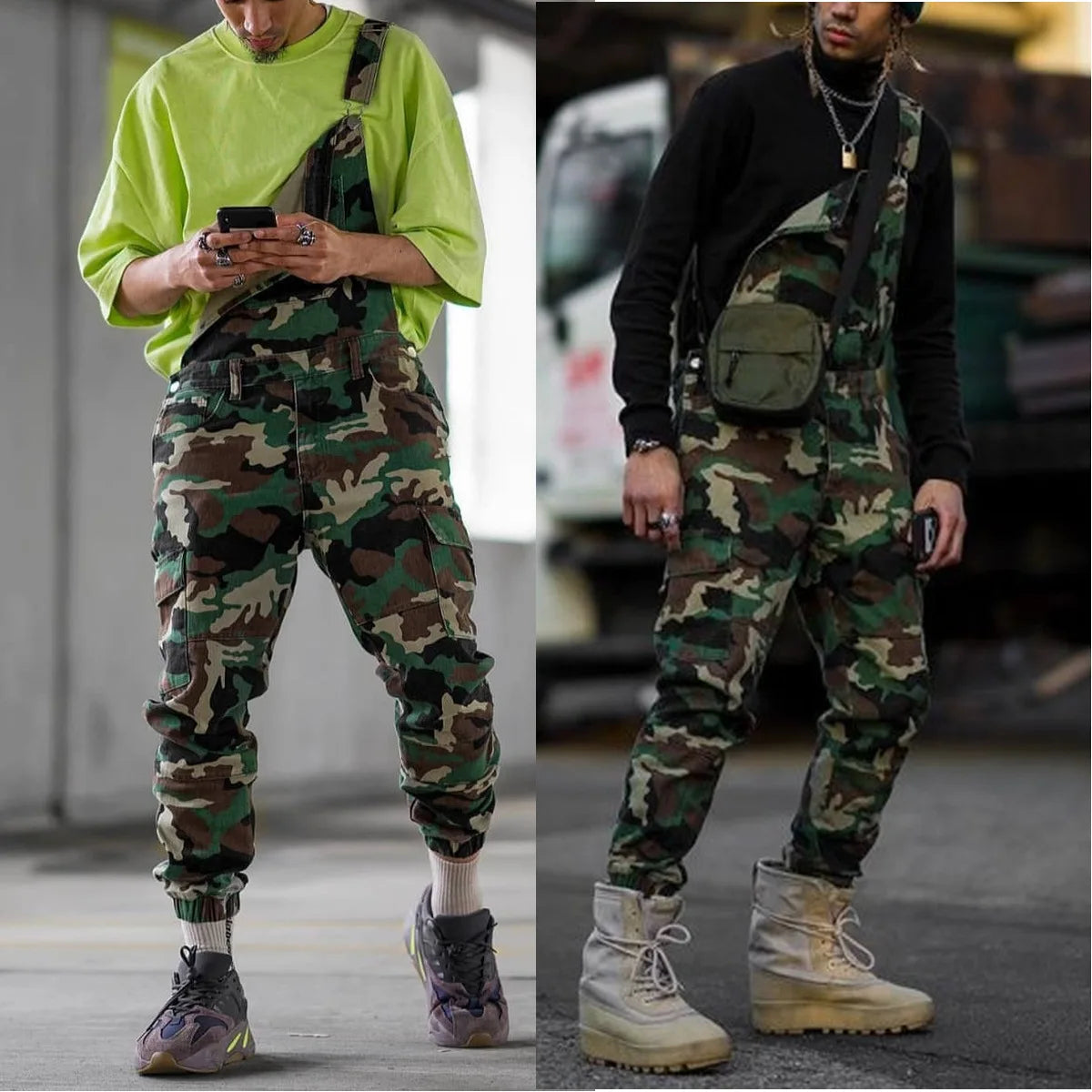 Men's Camo Denim with Pockets