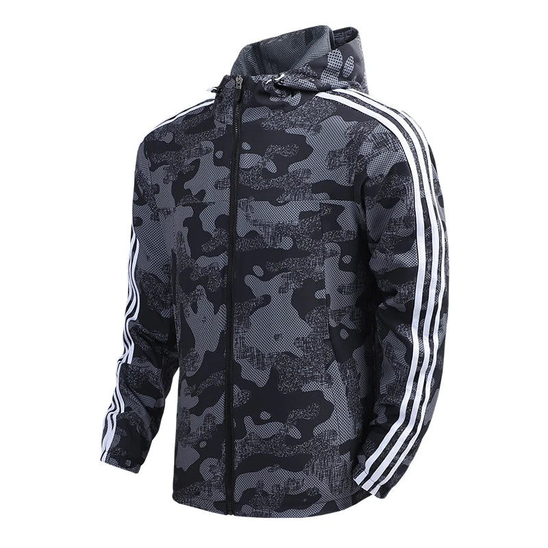 New Design Men's Waterproof light Jacket for Sport Jogging Suits