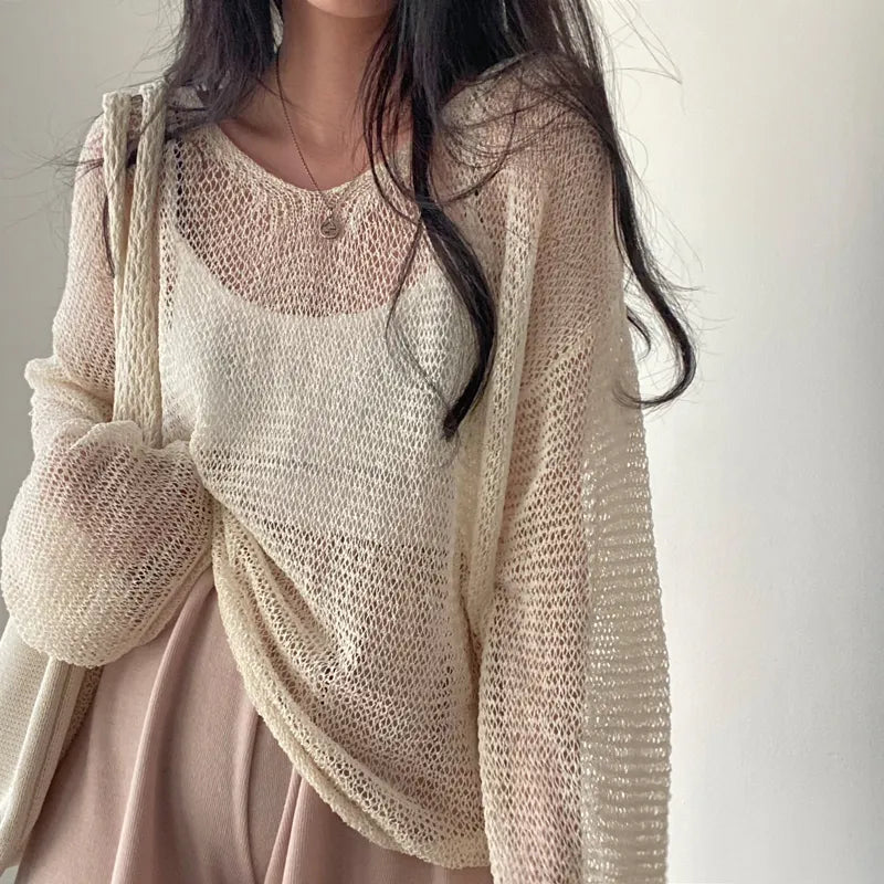 Long Sleeves Casual Sweaters Pullovers