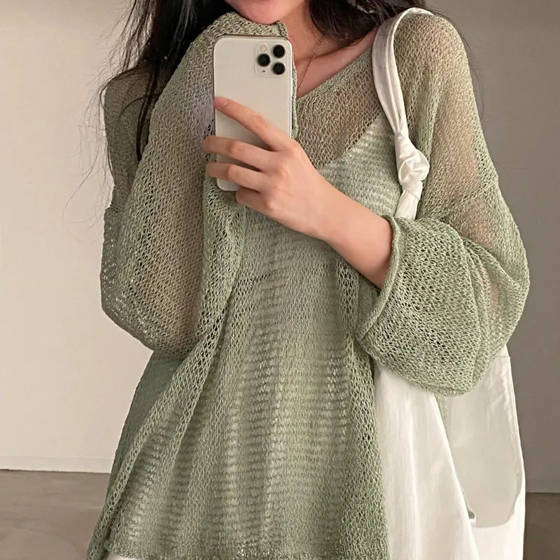 Long Sleeves Casual Sweaters Pullovers