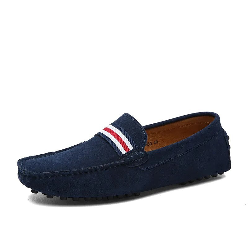 Suede Slip on Comfy Loafers for Men