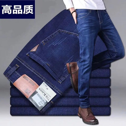 Top-Quality Designer Stretch Denim: Men's Slim Fit Jeans