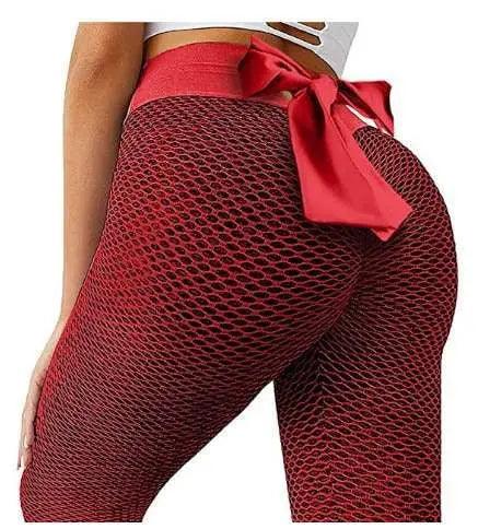 High Waist Honeycomb Yoga Shorts: Seamless, Scrunch Butt Lift