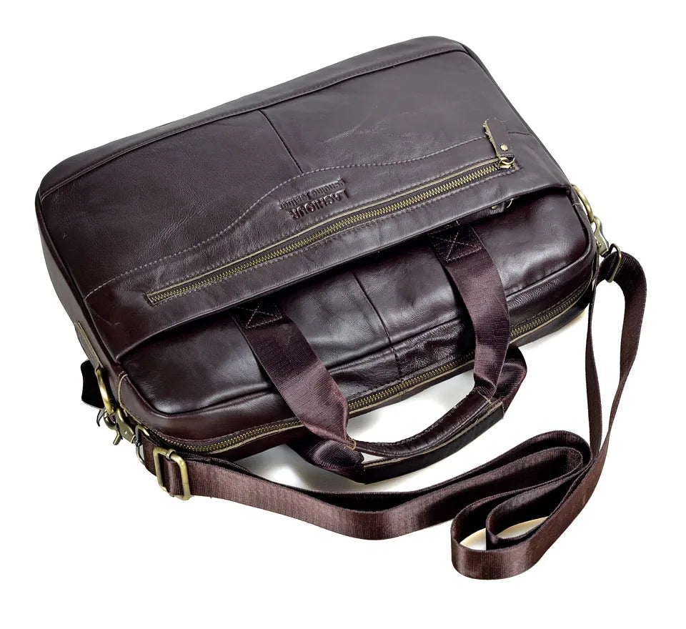 Business Genuine Leather Laptop Bag