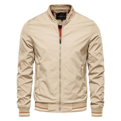 Fashionable Men's Winter Bomber Jacket: Casual Tailored Fit