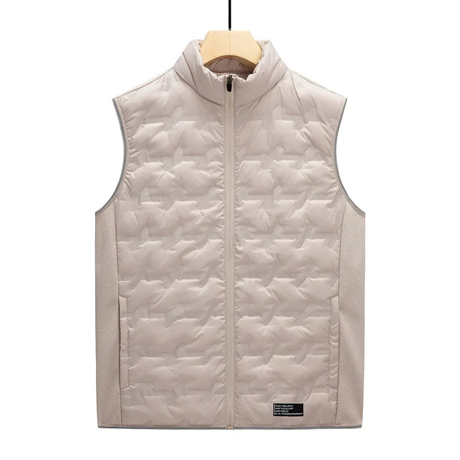 Fashion Spring Men's Puffer Lightweight Sleeveless Bodywarmer