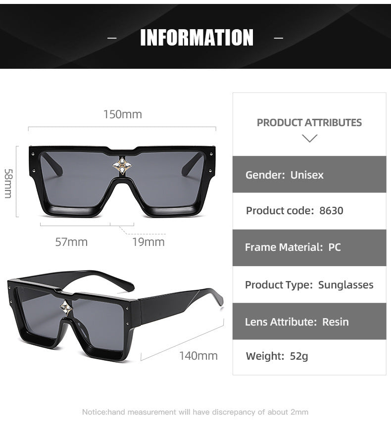 Elegant Star design sunglasses UV400