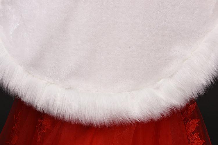 Faux Fur Wraps Coat White Shrug Women Jacket