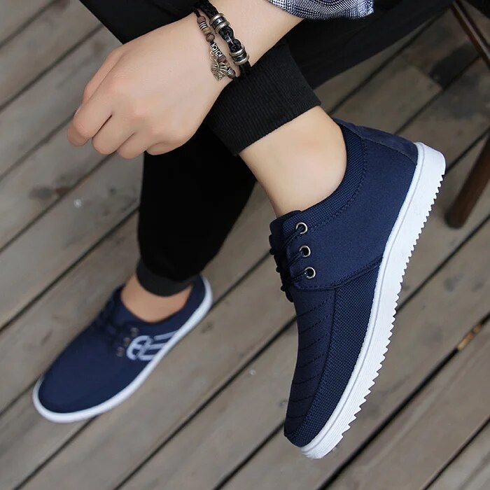 Men Breathable Footwear Flat Driving Loafers Shoes Spring New Men Casual