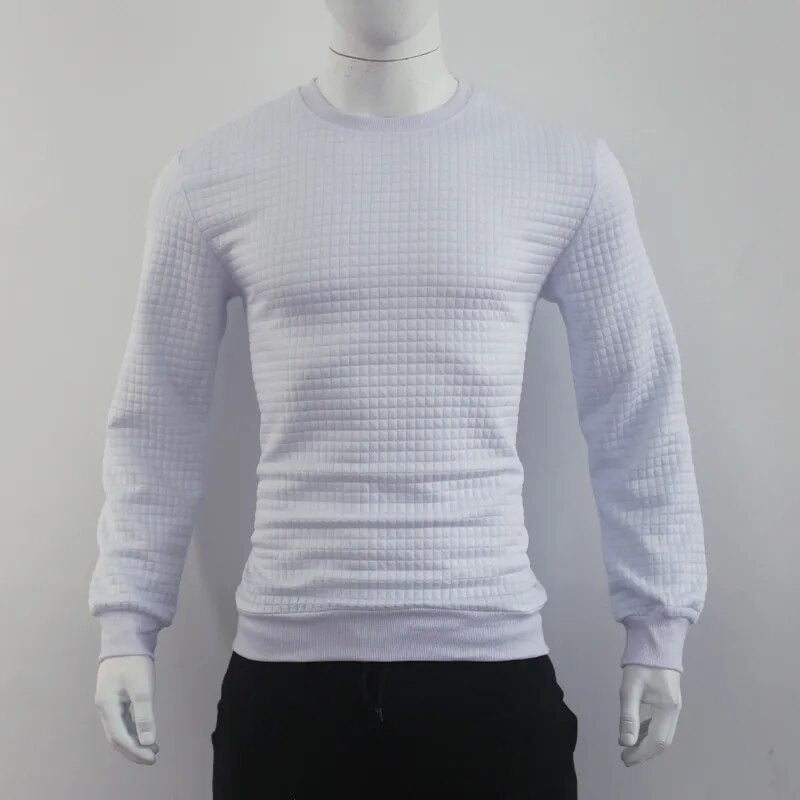 Men's round neck cotton casual sweaters