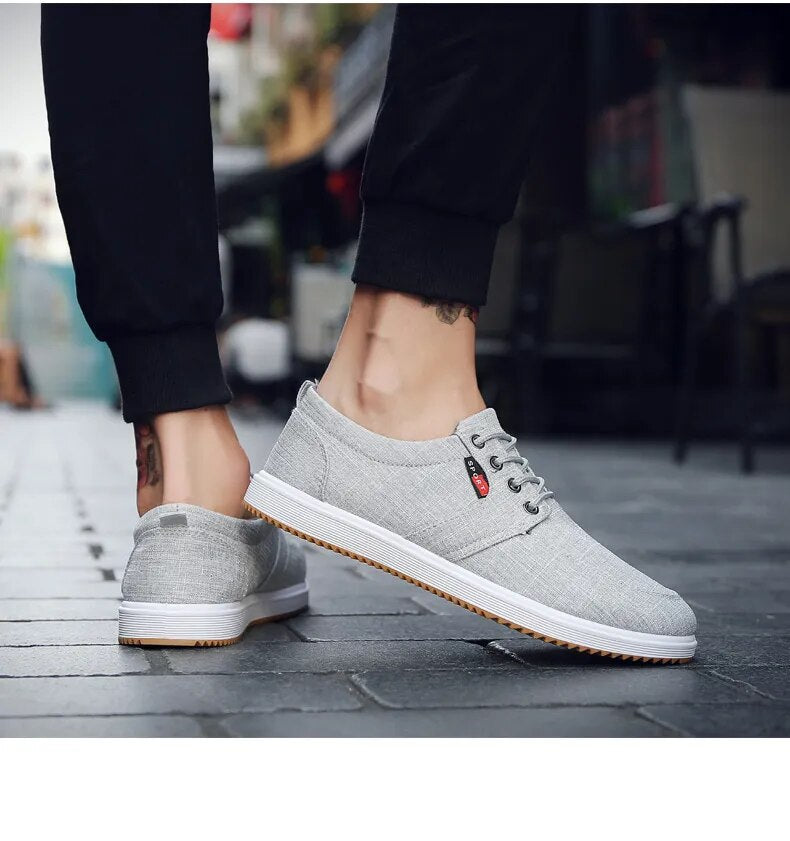 Men Breathable Casual Soft Flat Shoes