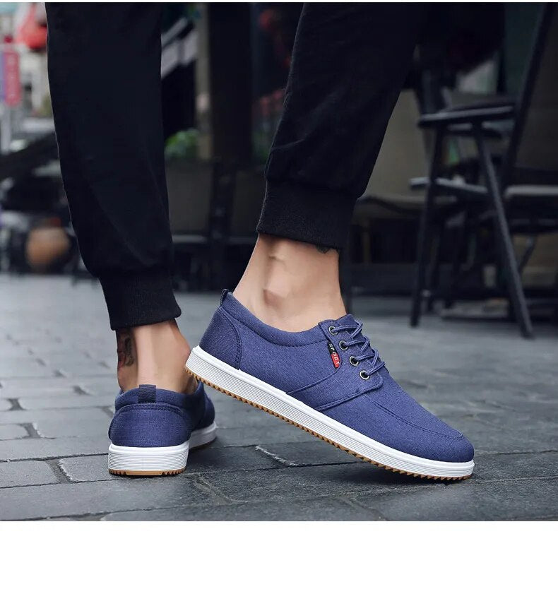 Men Breathable Casual Soft Flat Shoes