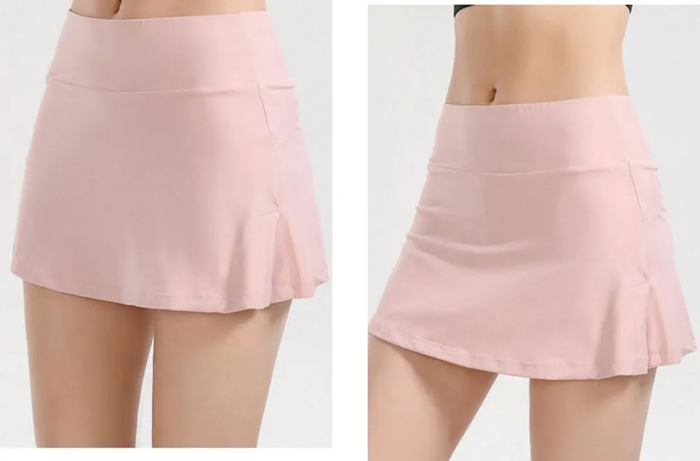 Slim Activewear Short Mini Skirts Exercise Running Fitness Tennis Skirt