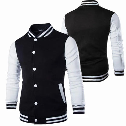 Unisex Baseball Casual Jacket Long sleeve