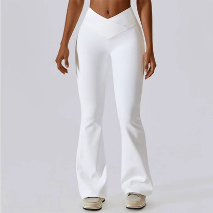 Flare High Waist Wide Leg Pants