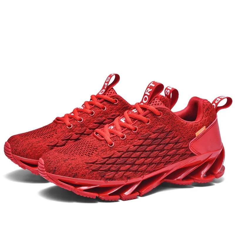 Men Casual Sports Mesh Running Lace-Up shoes