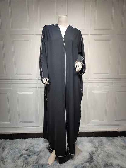 Abaya Dress 2 Piece Set Saudi Style Kaftan