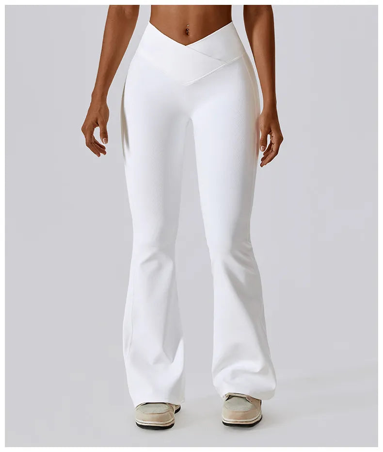 Flare High Waist Wide Leg Pants