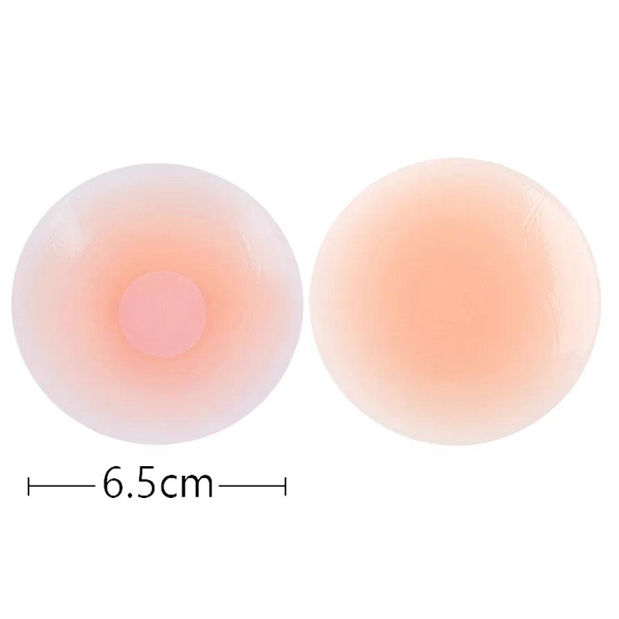 1pair Silicone Nipple Cover Lift Up Bra Sticker Adhesive Invisible Bra