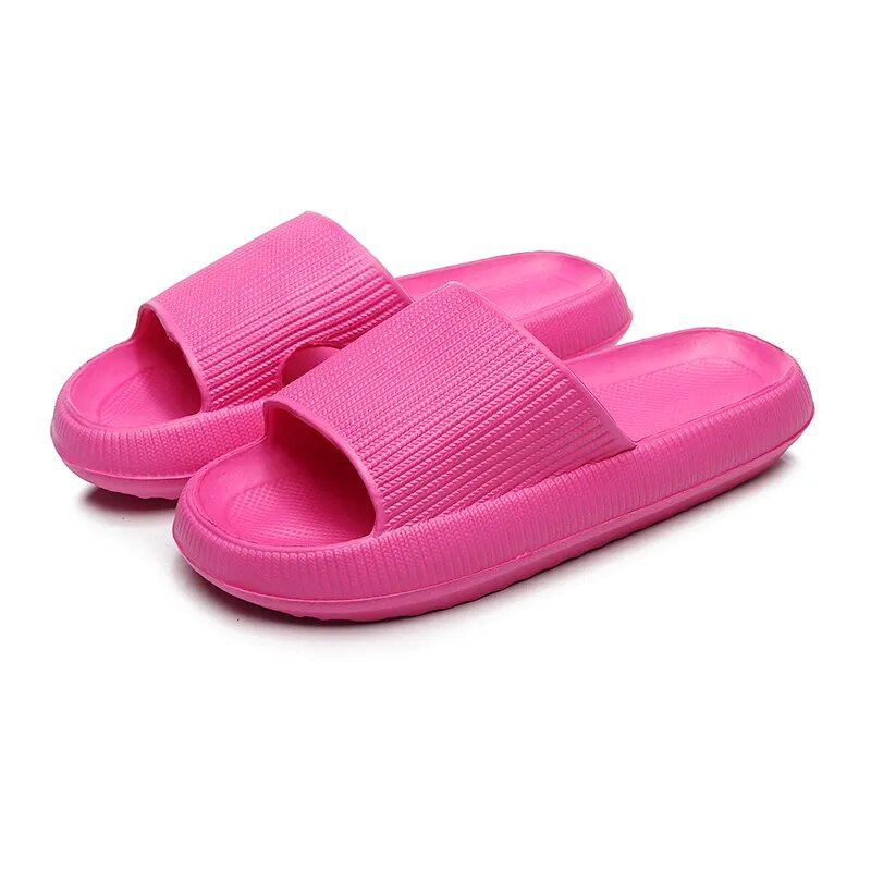 Thick Cloudy Slippers Indoor Slides Soft Anti-Slip