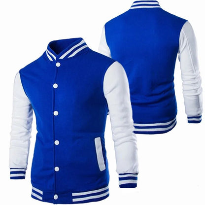 Unisex Baseball Casual Jacket Long sleeve