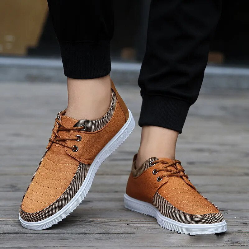 Men Breathable Footwear Flat Driving Loafers Shoes Spring New Men Casual