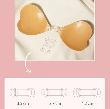 Invisible Nude Bra Push Up Chest Pasty Invisible Mango Silicone Chest