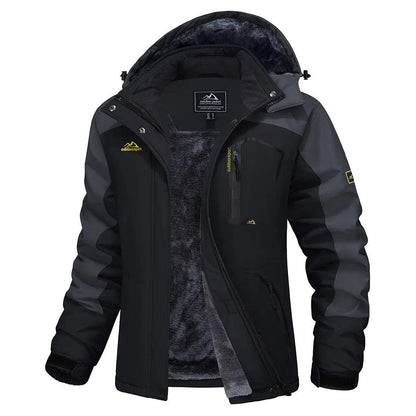 Ski Jacket Winter Warm Fleece Parka Waterproof Rain Snow Coat Windbreaker