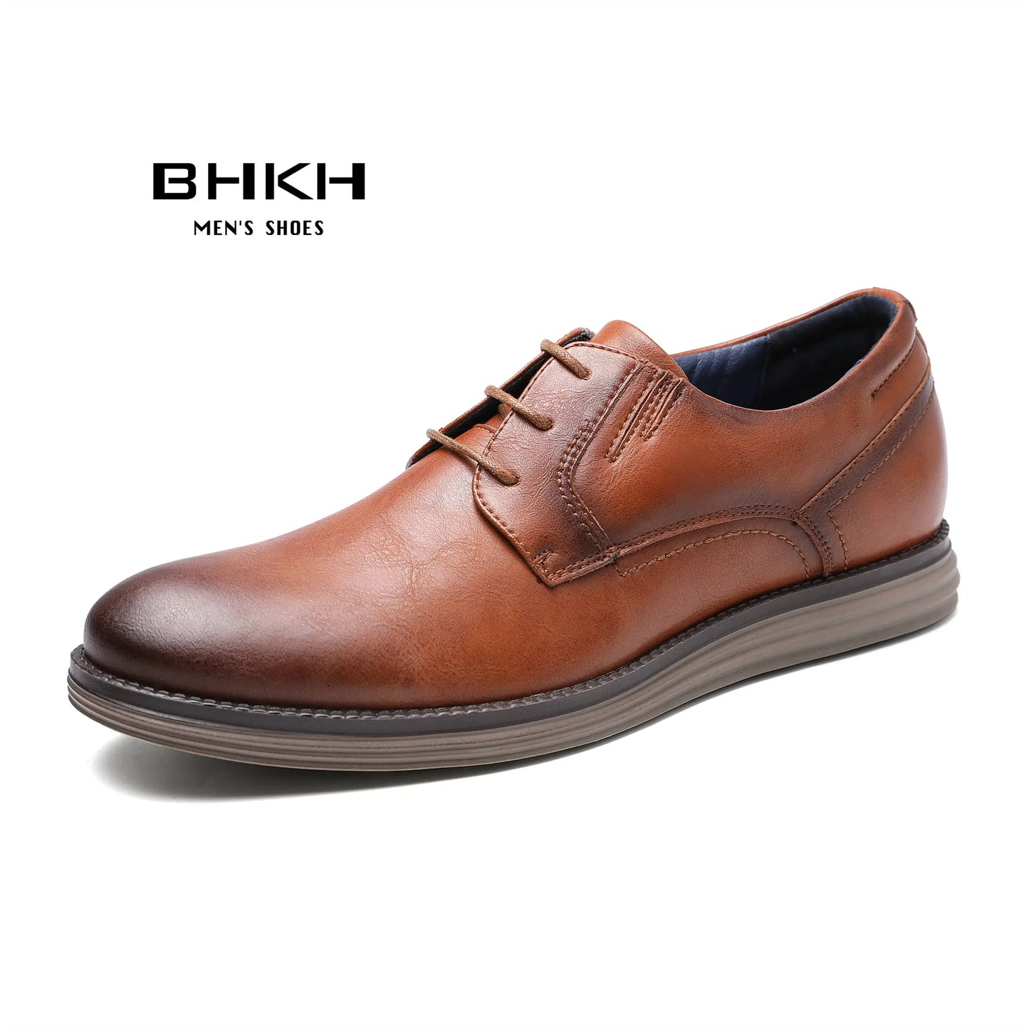 Leather Casual Lace-up Dressy shoes For Men