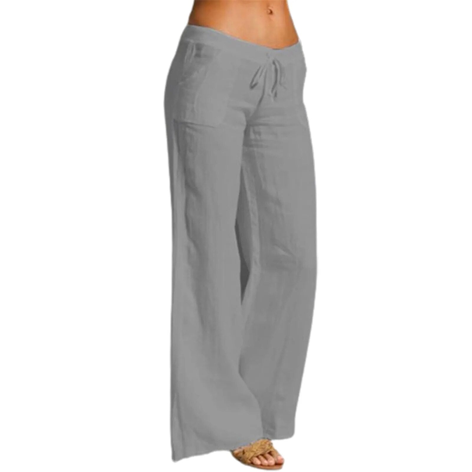 Cargo Thick Elastic Wide Leg & Straight Sweatpants