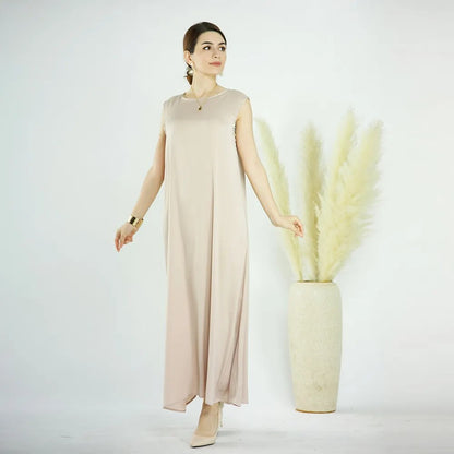 Basics Long Under Abaya Kaftan Dress