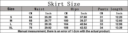 Slim Activewear Short Mini Skirts Exercise Running Fitness Tennis Skirt