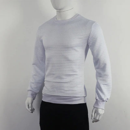 Men's round neck cotton casual sweaters