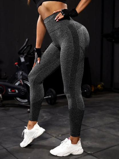 Yoga Women Fitness Seamless Workout Push Up Leggings