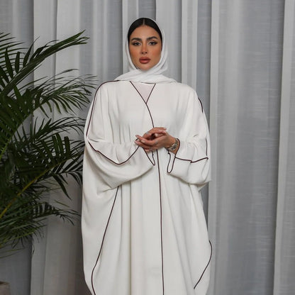 Abaya Dress 2 Piece Set Saudi Style Kaftan