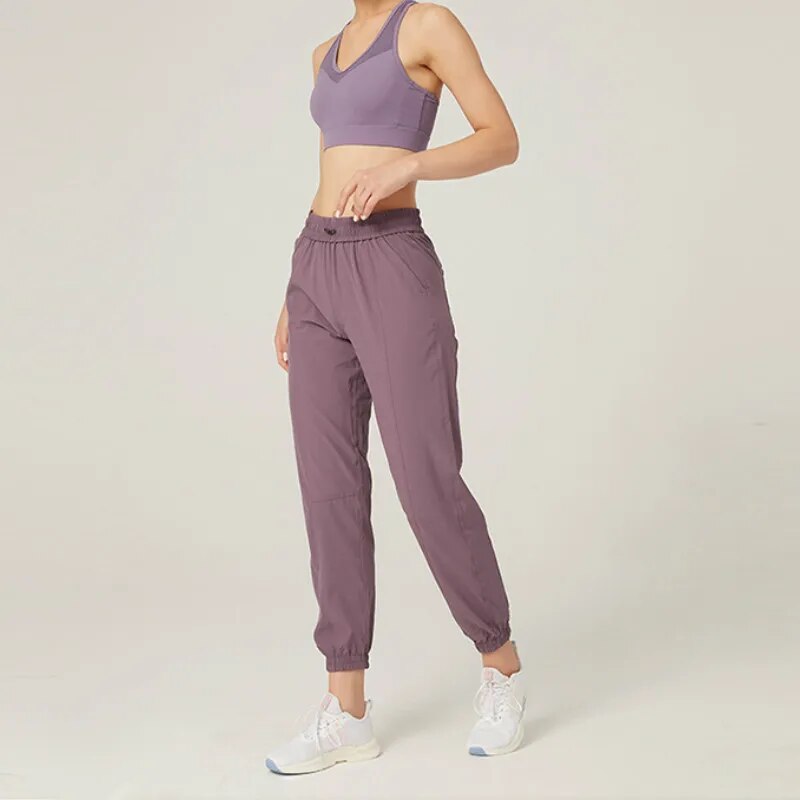 Jogger running two side pockets sweatpants