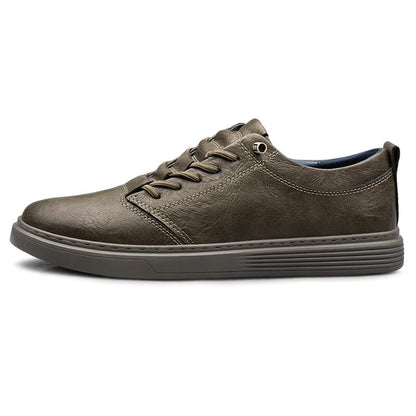 Leather Casual Oxford walking men shoes