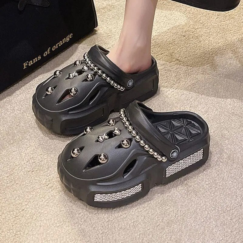 Women's Thick Platform Clogs Soft Sole