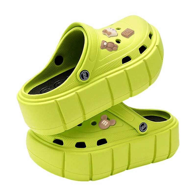 Women Platform Clogs Light Non-slip